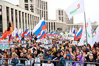 Russie&nbsp;: mobilisation record &agrave; Moscou pour r&eacute;clamer des &laquo;&nbsp;&eacute;lections libres&nbsp;&raquo;