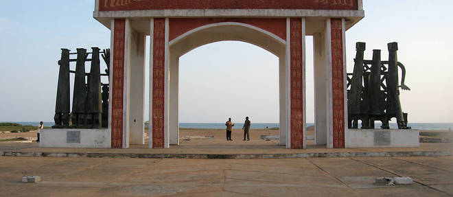 La porte du Non-Retour, a Ouidah. 
