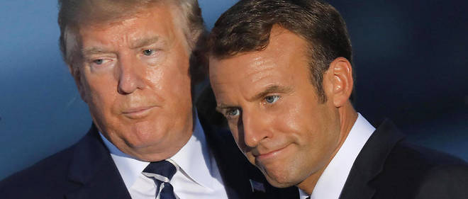 Donald Trump a regagne Washington ravi de l'accueil d'Emmanel Macron a Biarritz. 