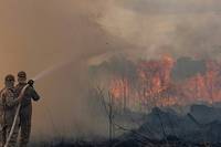 Amazonie: Bolsonaro minimise la gravit&eacute; des incendies et s'en prend &agrave; la presse