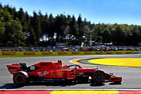 F1 Belgique&nbsp;: Leclerc coiffe Vettel sur la 1re ligne &agrave; Spa