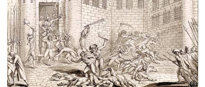 Le massacre du 2 septembre 1792 a l'Abbaye.