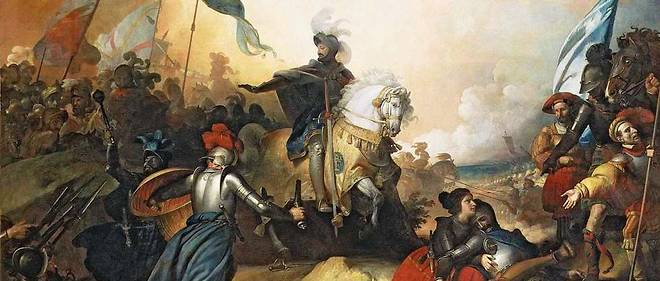 La bataille de Marignan par Evariste Fragonard