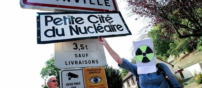 Haute-Marne: un millier de manifestants contre une "laverie nucleaire"