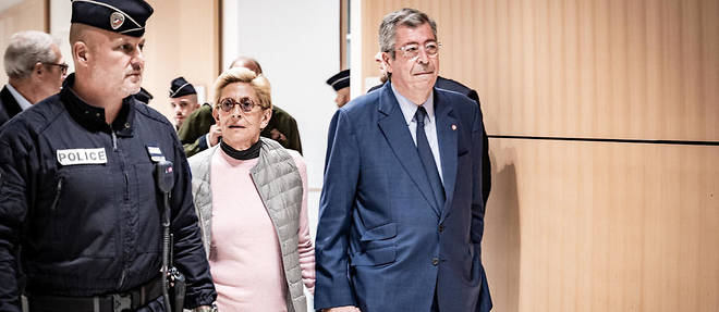 Patrick et Isabelle Balkany arrivant au palais de justice de Paris vendredi 13 septembre.