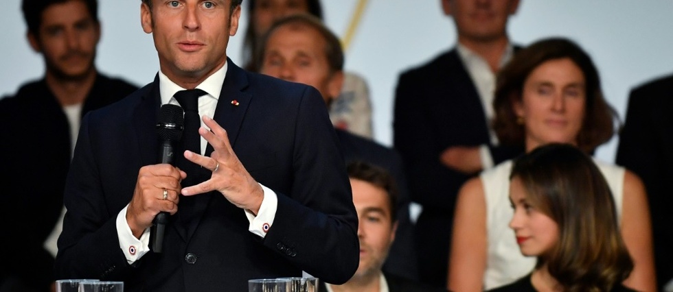 Macron voit grand pour la tech francaise