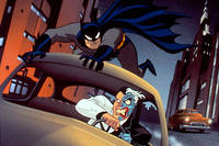  Batman aux prises avec le terrible Double-Face. 