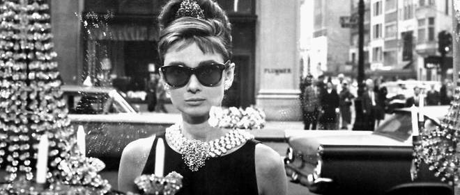 Audrey Hepburn dans << Diamants sur canape >> (<< Breakfast at Tiffany's >>).