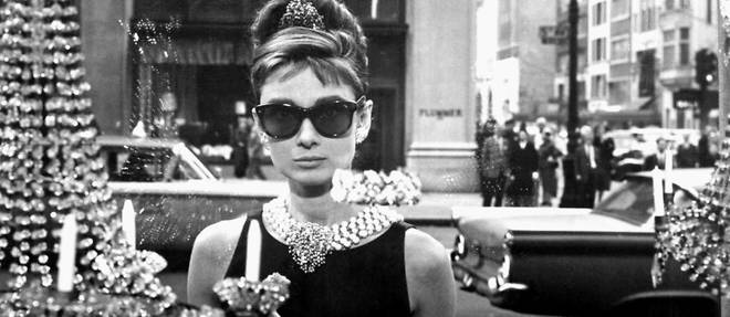 Audrey Hepburn dans << Diamants sur canape >> (<< Breakfast at Tiffany's >>).