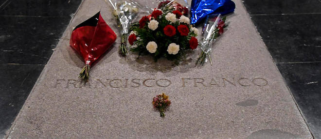 La tombe de Franco a Madrid.