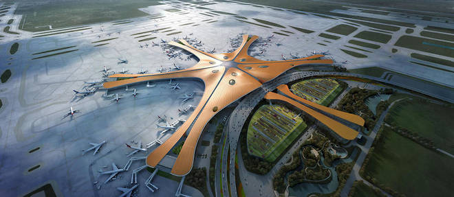 L'aeroport de Pekin a ete inaugure le 25 septembre.