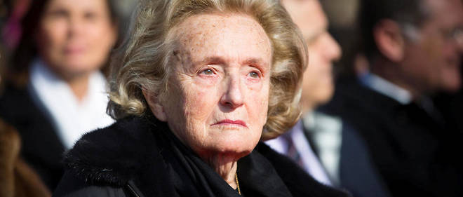 Bernadette Chirac, desormais veuve de l'ancien president de la Republique.