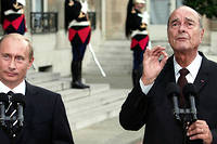 Hommage &agrave; Chirac&nbsp;: Vladimir Poutine attendu lundi