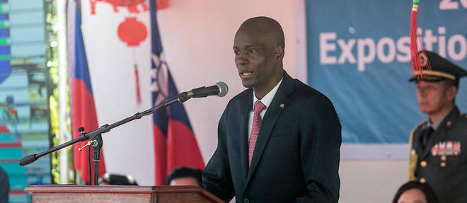 Le president Jovenel Moise en juillet 2019.