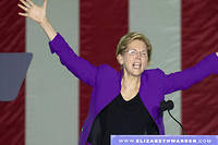 &Eacute;tats-Unis&nbsp;: Biden devanc&eacute; par Elizabeth Warren chez les d&eacute;mocrates