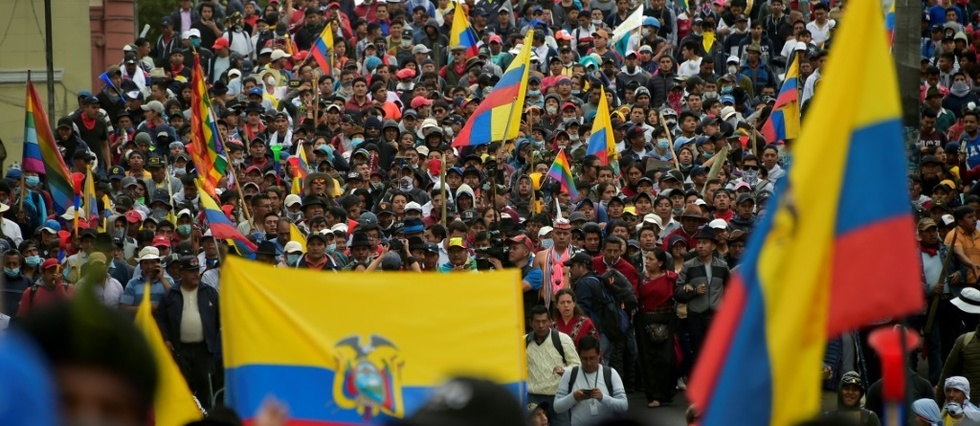 Equateur: manifestation et contre-manifestation sur le prix de l'essence