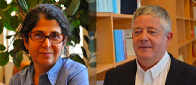 Fariba Adelkhah et Roland Marchal, chercheurs au Centre de recherches internationales de Sciences Po, sont detenus en Iran depuis le 5 juin dernier. 