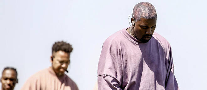 Kanye West le 21 avril au festival Coachella en Californie.