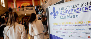  Forum des universités québécoises à la Cité internationale de Paris, le 13 octobre. 