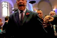 GB/&eacute;lections : l'europhobe Farage met Johnson au d&eacute;fi