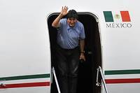 Le p&eacute;riple rocambolesque de l'ex pr&eacute;sident bolivien Morales pour rallier Mexico