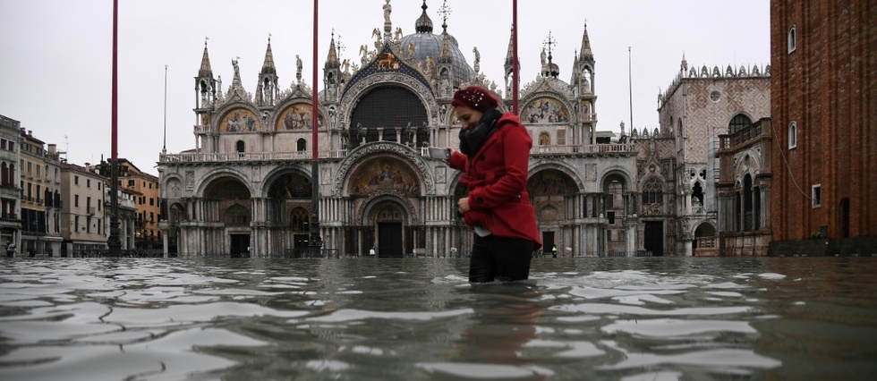 La Basilique Saint-Marc de Venise, symbole d'une cite meurtrie par les eaux
