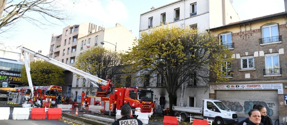 Deux personnes tuées dans un incendie à IvrysurSeine, près de Paris