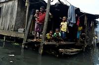 Gr&acirc;ce aux drones, le bidonville flottant de Makoko trouve sa place sur les cartes du Nigeria