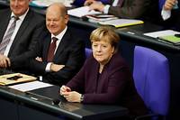 Allemagne: secousses en vue pour Merkel apr&egrave;s le virage &agrave; gauche de son alli&eacute;