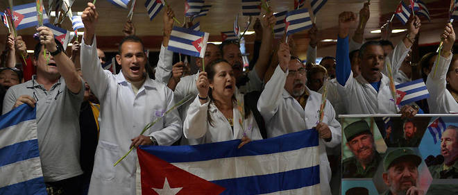 Des centaines de medecins cubains ont ete envoyes << en mission >> dans divers pays. (Photo d'illustration)
