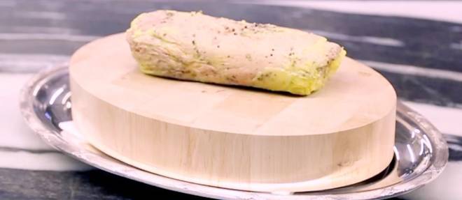  Le foie gras au micro-ondes de Jean-Francois Piege.
