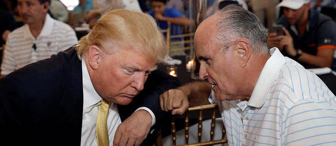 L'oreille du president. Rudy Giuliani est l'avocat personnel et le conseiller le plus influent de Donald Trump.
