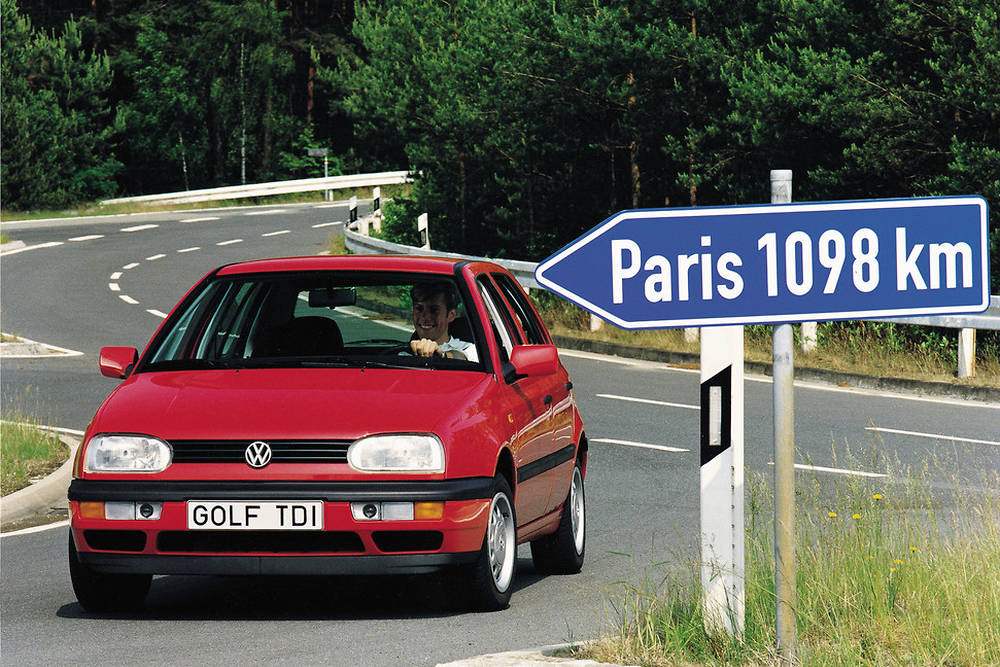 1991 - 1997: la Golf III et son fringant diesel TDI