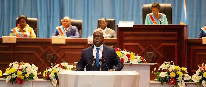 Dans une ambiance survoltee, le president Felix Tshisekedi a esquisse des pistes anticorruption en RDC ou les detournements, le blanchiment et les fraudes ont preoccupe toute la semaine le FMI, l'UE et la societe civile. Dans une ambiance survoltee, le president Felix Tshisekedi a esquisse des pistes anticorruption en RDC ou les detournements, le blanchiment et les fraudes ont preoccupe toute la semaine le FMI, l'UE et la societe civile.