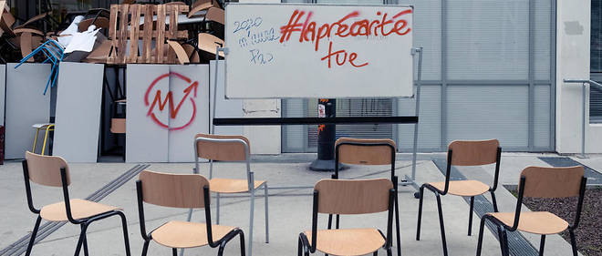 La tenue des cours a ete perturbee dans plusieurs universites depuis le debut du mouvement contre la reforme des greves (photo d'illustration).
