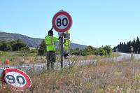  330 000 euros pour reboulonner sur 1 000 km de routes les panneaux 90 enlevés l'an dernier est la galéjade de cette fin d'année.
