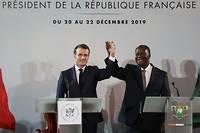 Economie et affaires militaires au programme de Macron &agrave; Bouak&eacute; et Niamey