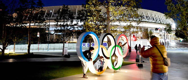 La folie des Jeux olympiques va commencer a se developper au Japon.

