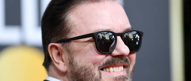 Ricky Gervais a anime la ceremonie des Golden Globes.
