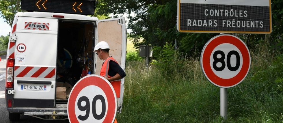 Seine-et-Marne: 500 km de routes vont repasser aux 90km/h
