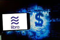  Libra, la cryptomonaie de Facebook. Photo d'illustration.
