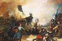  La bataille de Marignan  par Evariste Fragonard, 1836.
