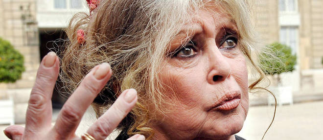 Photo prise le 27 septembre 2007, au palais de l'Elysee, de l'ancienne actrice Brigitte Bardot.
