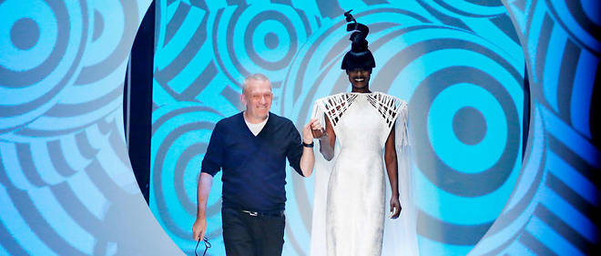 Jean-Paul Gaultier, defile haute couture ete 2018.  
