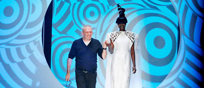 Jean-Paul Gaultier, defile haute couture ete 2018.  
