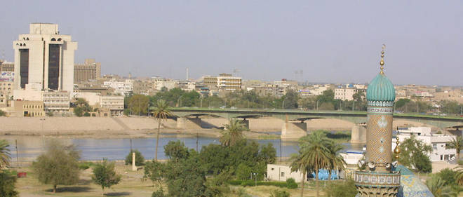 La ville de Bagdad, en Irak (illustration).
