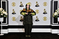 Grammy Awards&nbsp;: grand chelem pour Billie Eilish