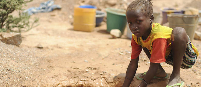 Un enfant a Komabangou, au Niger. Il symbolise toute la souffrance infligee par la situation d'instabilite imposee par les terroristes.
