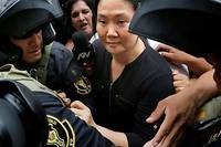 P&eacute;rou: la justice ordonne l'incarc&eacute;ration de la cheffe de l'opposition Keiko Fujimori