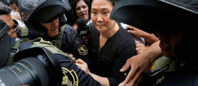Perou: la justice ordonne l'incarceration de la cheffe de l'opposition Keiko Fujimori